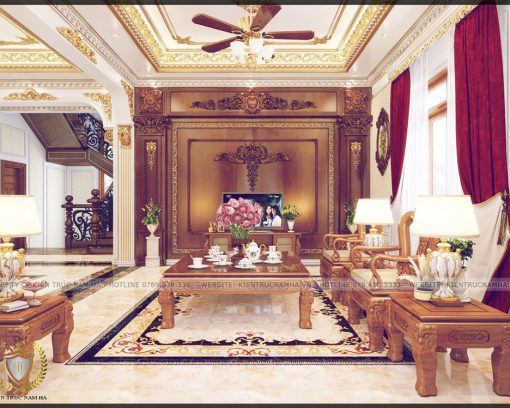 Dự án công trình biệt thự cổ điển - Mr. Bích - Thanh Hóa